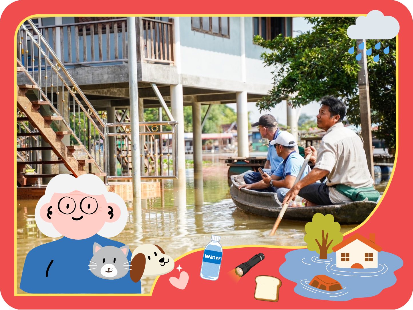 ปันน้ำใจ สู้ภัยน้ำท่วม